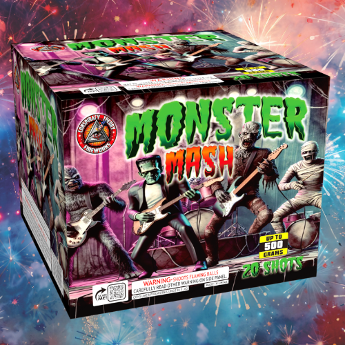きらめき MONSTER MASH – Nebraska's Premier Fireworks Retailer | Kracklin